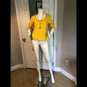 New York & Company cotton long sleeve tee shirt